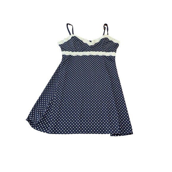 🔥 Delta Burke Polka Dot Coquette Nightie XL EUC! 🔥 - Picture 2 of 10